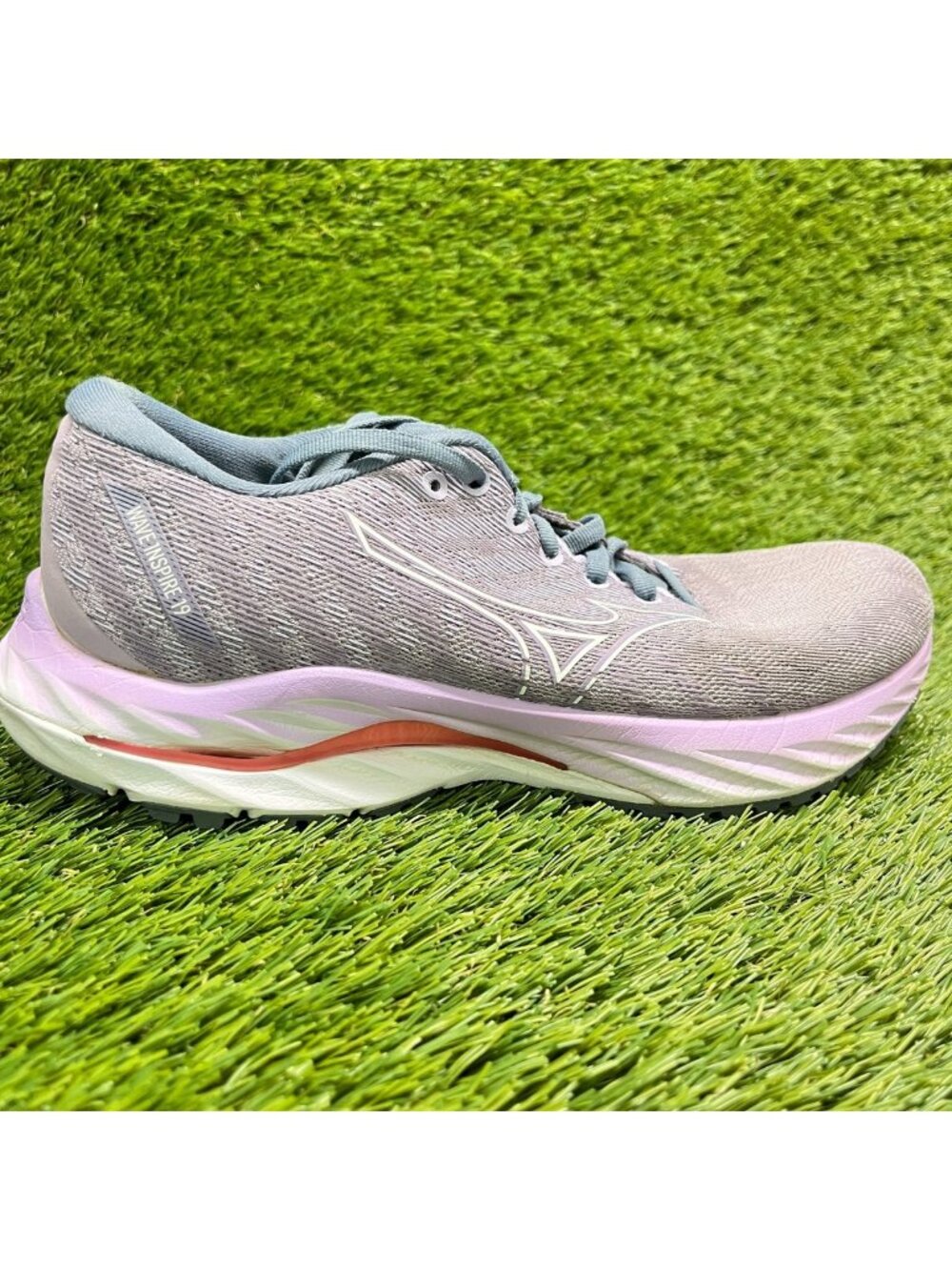 Mizuno Wave Inspire 19 Womens Size 8 Purple Athletic Running Shoes Sneakers